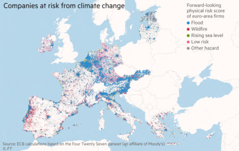 ECB stress test reveals economic impact of climate change